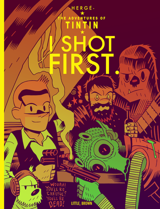 Illustration for article titled The lost adventures of Tintin take us to Tatooine and Mars